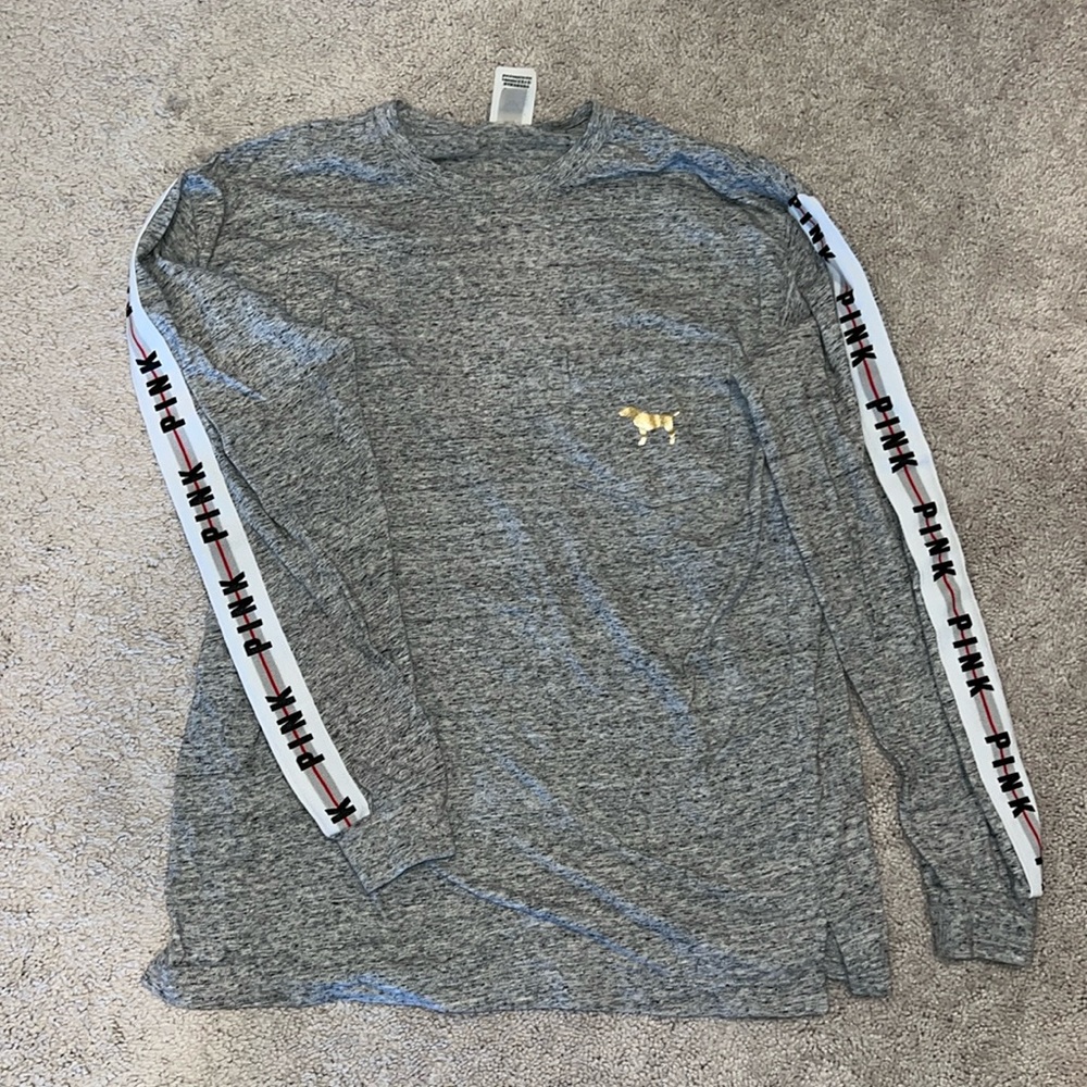 Victoria’s Secret pink long sleeve T-shirt, size small
